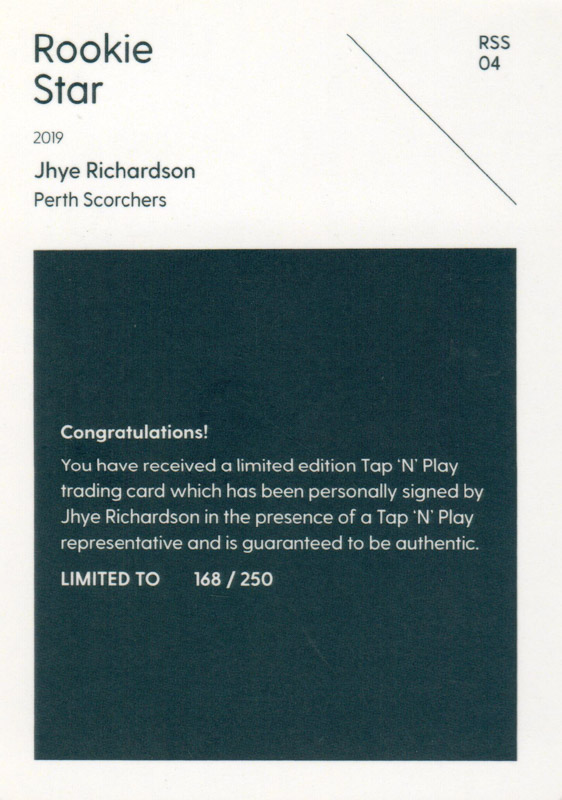 Jhye Richardson back