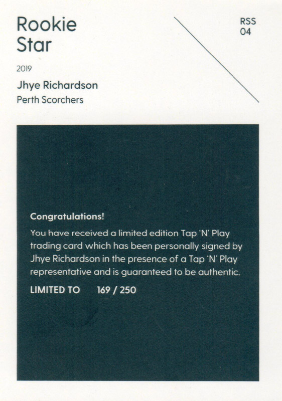 Jhye Richardson back