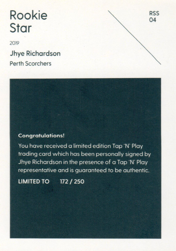 Jhye Richardson back