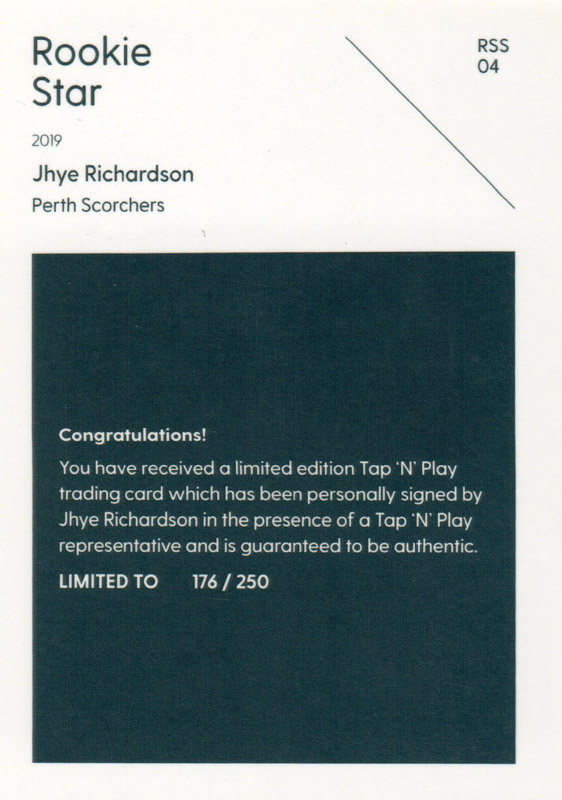 Jhye Richardson back
