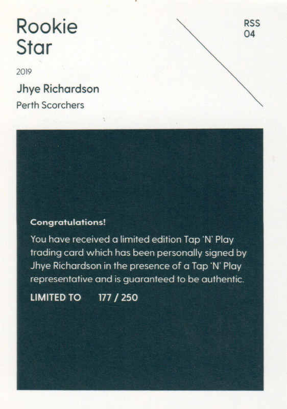 Jhye Richardson back