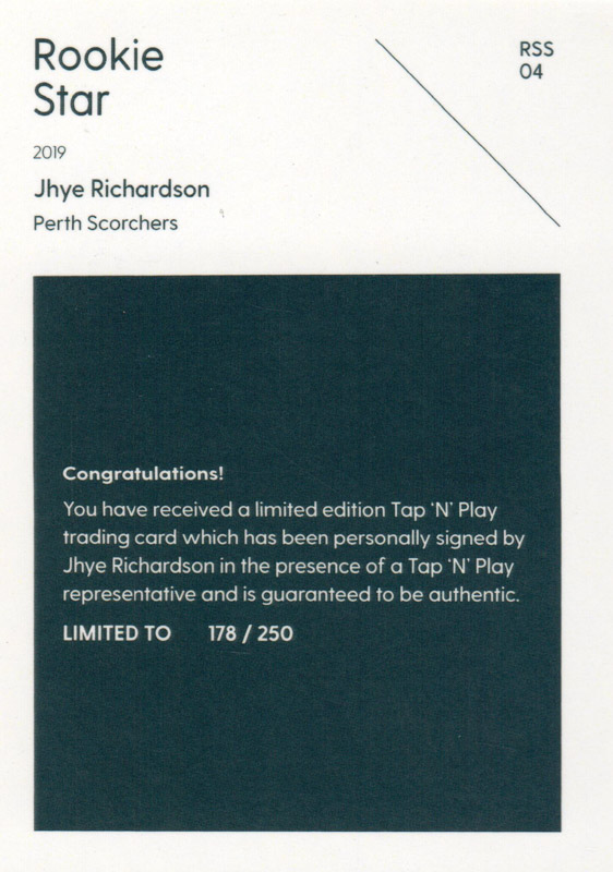 Jhye Richardson back