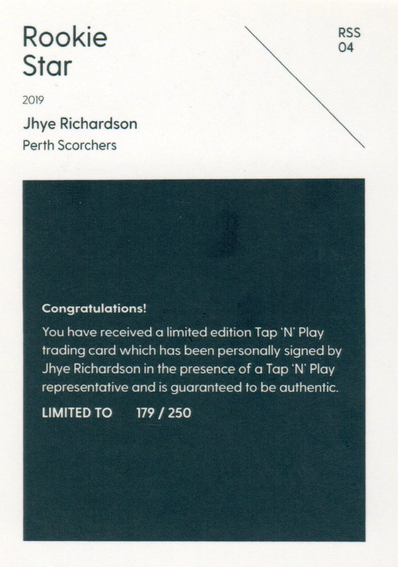 Jhye Richardson back
