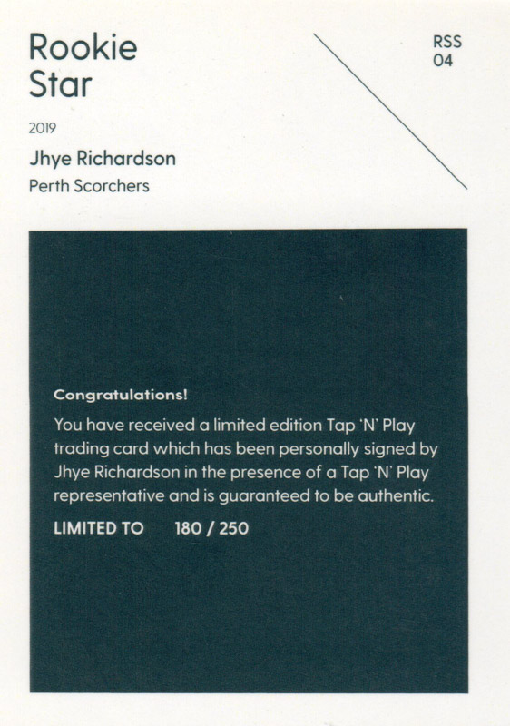 Jhye Richardson back