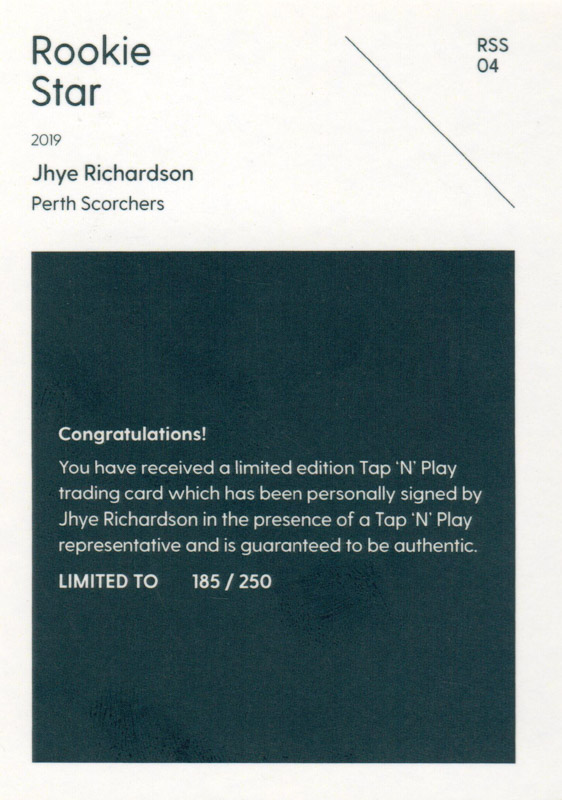 Jhye Richardson back