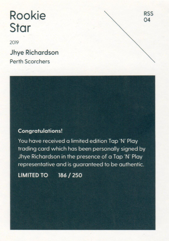Jhye Richardson back