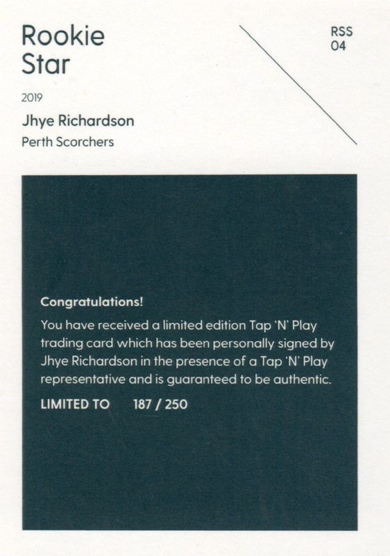 Jhye Richardson back