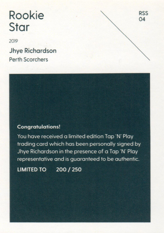 Jhye Richardson back