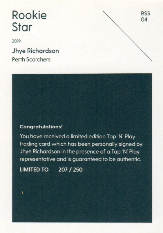 Jhye Richardson back