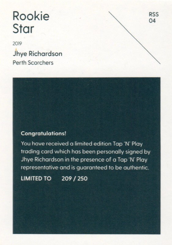 Jhye Richardson back