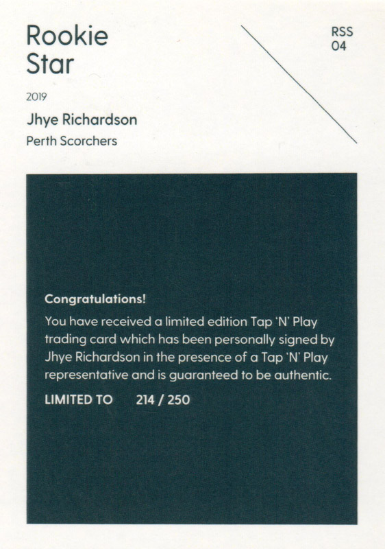 Jhye Richardson back