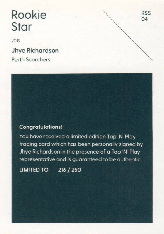 Jhye Richardson back