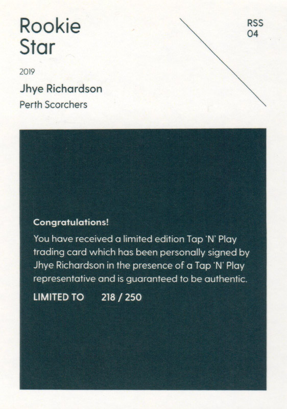Jhye Richardson back