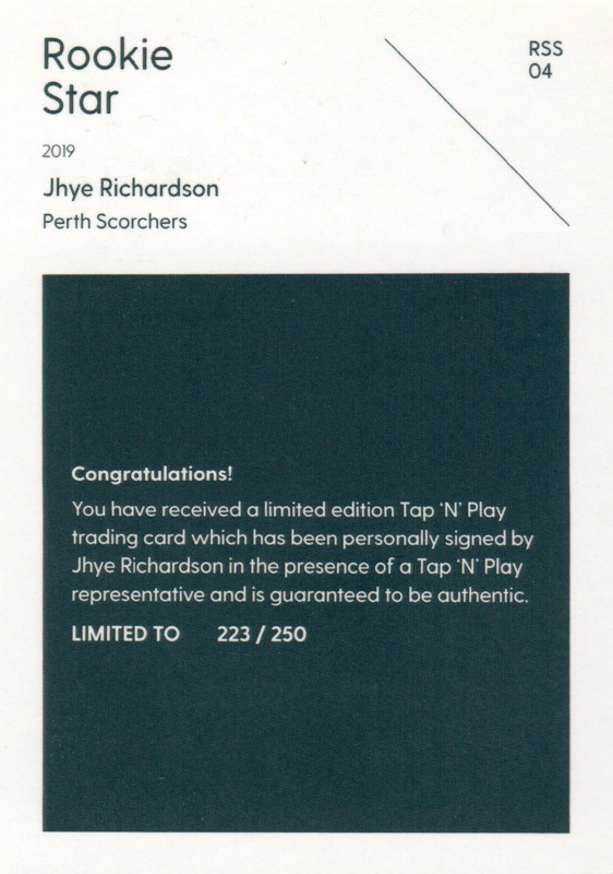 Jhye Richardson back