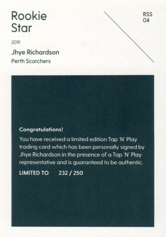 Jhye Richardson back