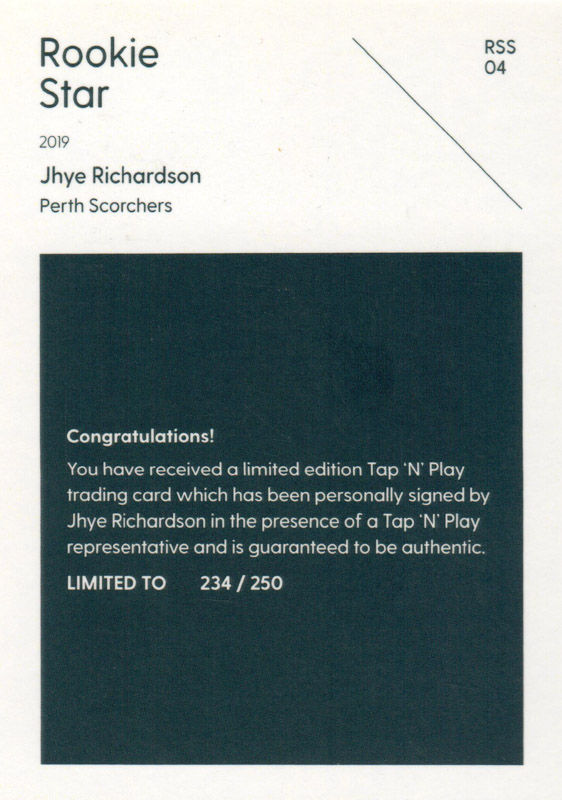 Jhye Richardson back
