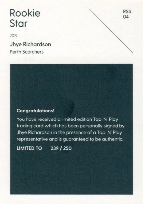 Jhye Richardson back