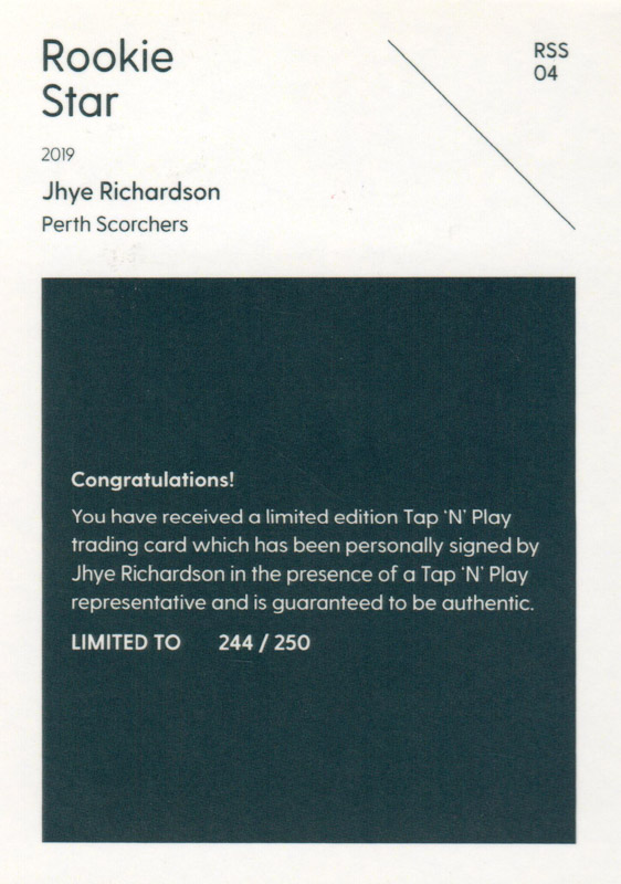 Jhye Richardson back