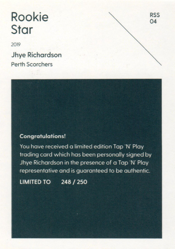 Jhye Richardson back