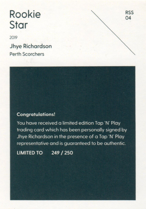 Jhye Richardson back