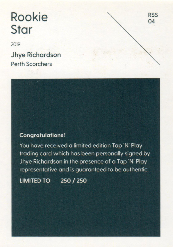 Jhye Richardson back