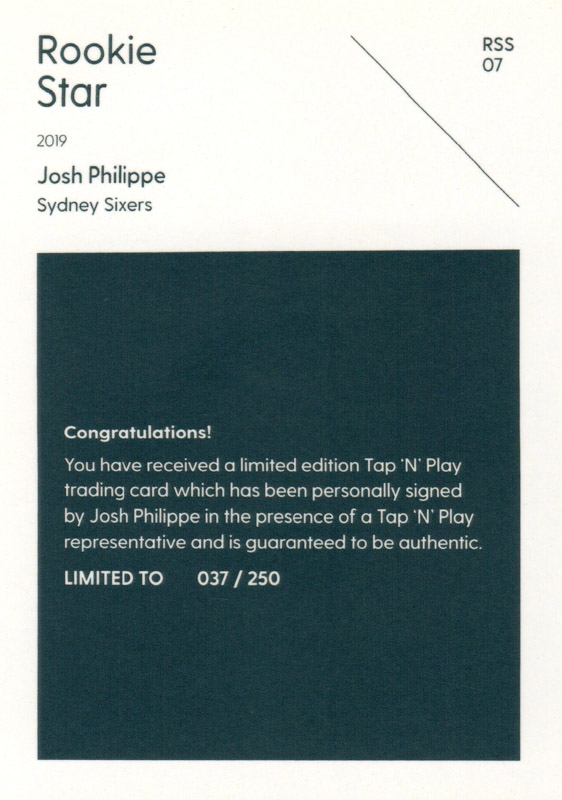 Josh Philippe back