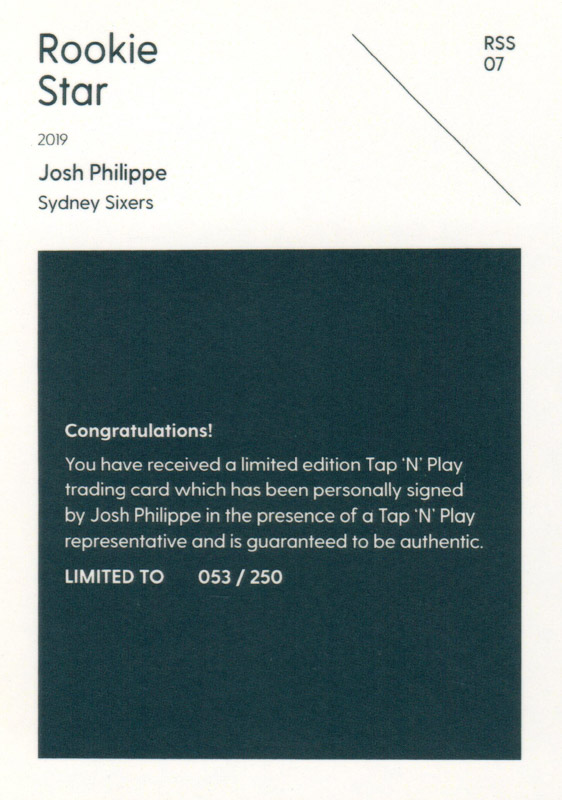 Josh Philippe back