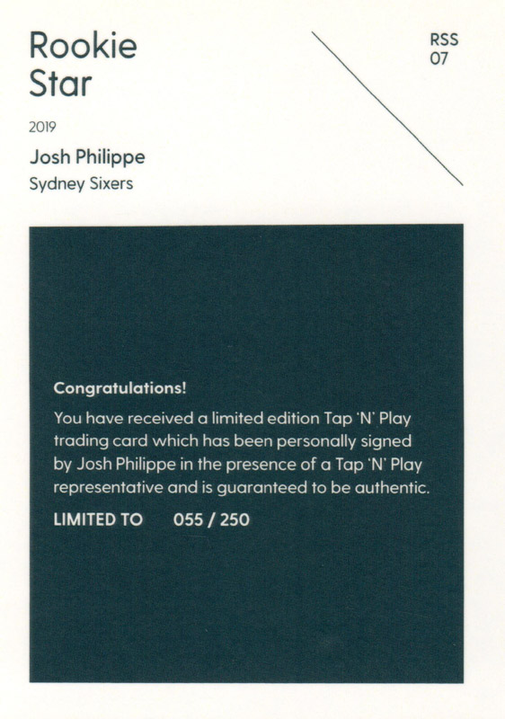 Josh Philippe back