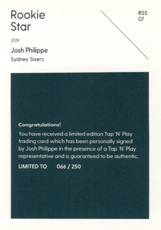 Josh Philippe back