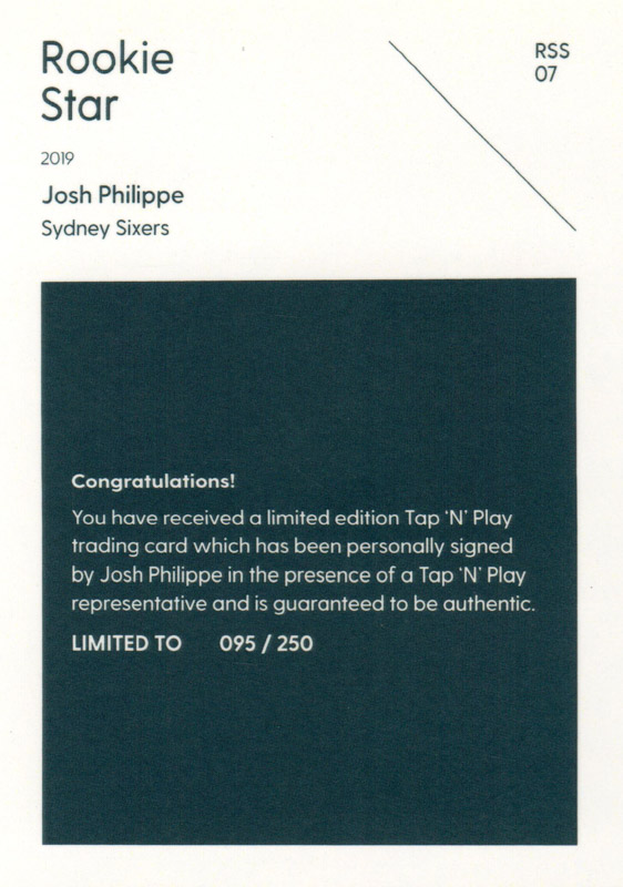 Josh Philippe back