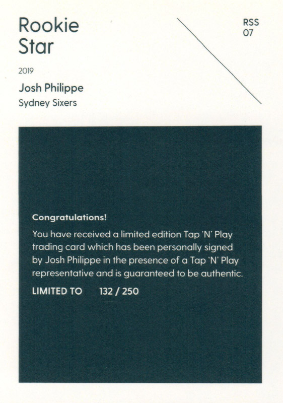 Josh Philippe back