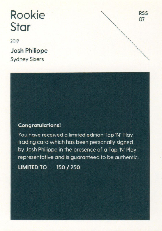 Josh Philippe back