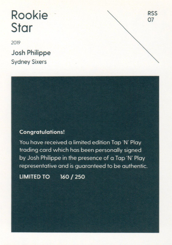 Josh Philippe back