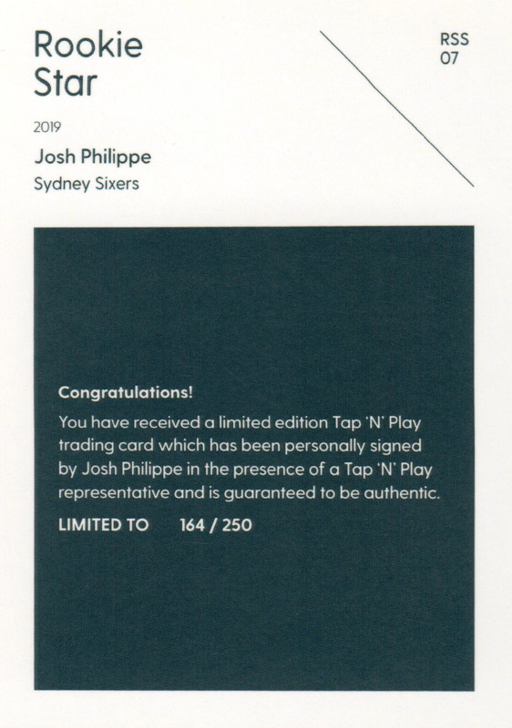 Josh Philippe back