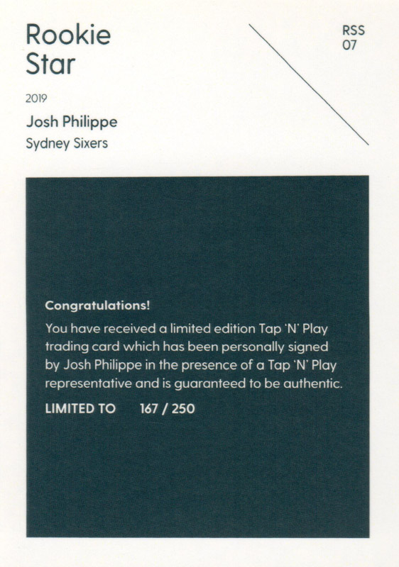 Josh Philippe back
