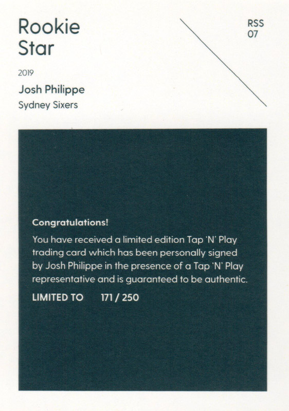 Josh Philippe back