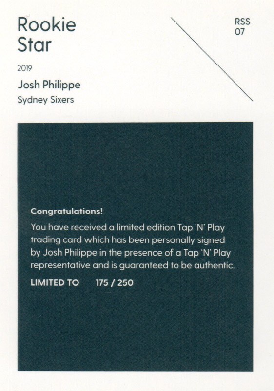 Josh Philippe back