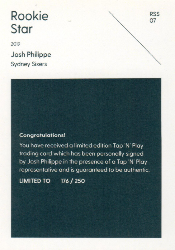 Josh Philippe back