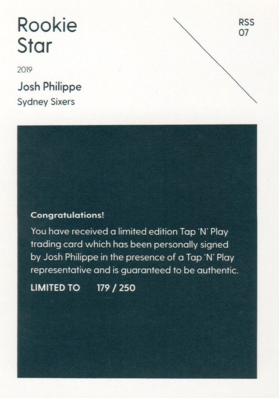 Josh Philippe back