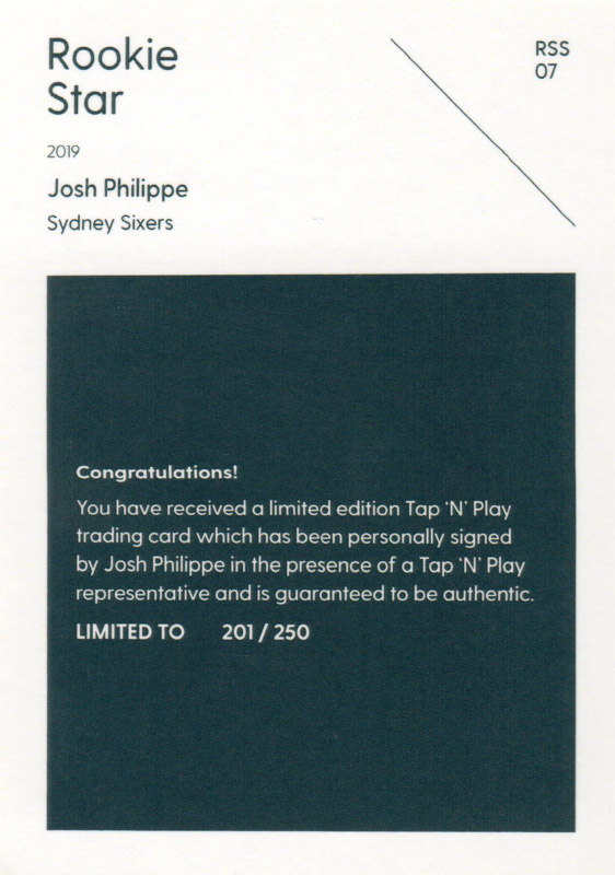 Josh Philippe back
