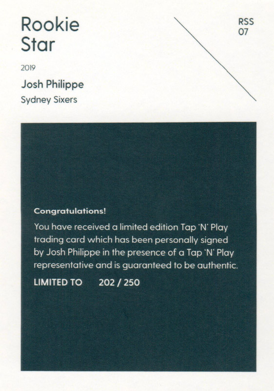 Josh Philippe back
