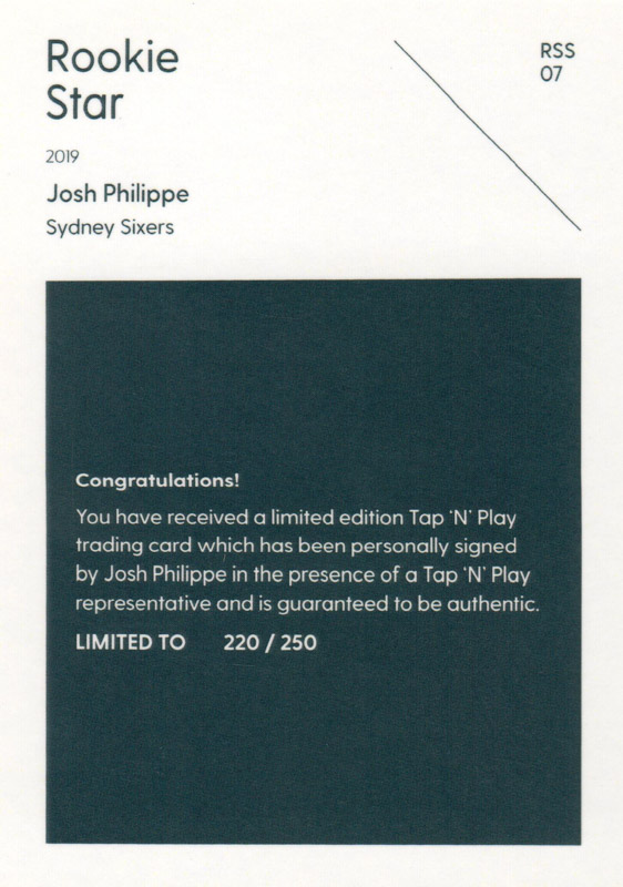 Josh Philippe back