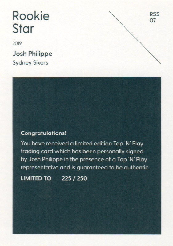 Josh Philippe back