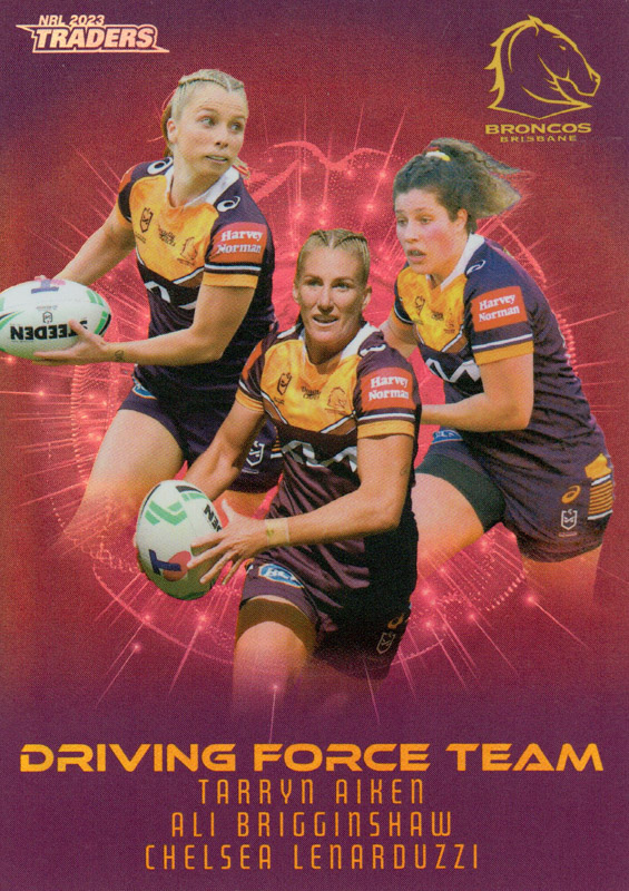 Tarryn Aiken / Ali Brigginshaw / Chelsea Lenarduzzi