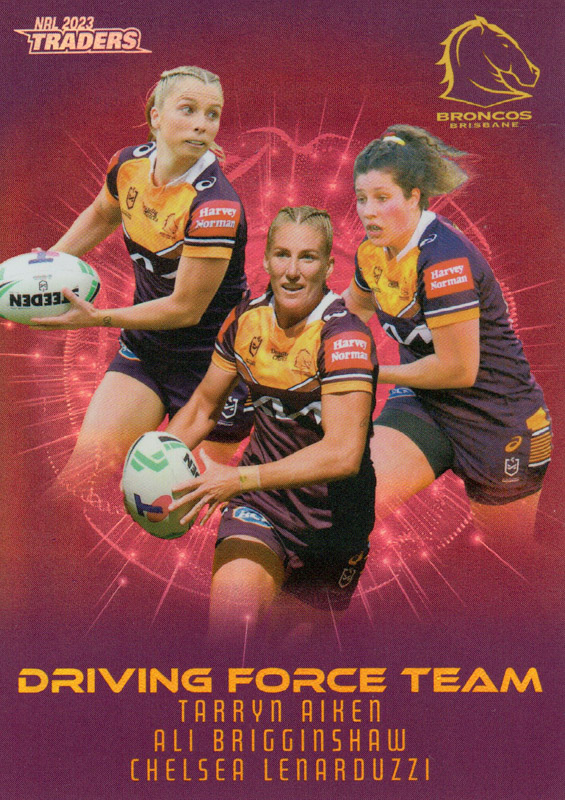 Tarryn Aiken / Ali Brigginshaw / Chelsea Lenarduzzi