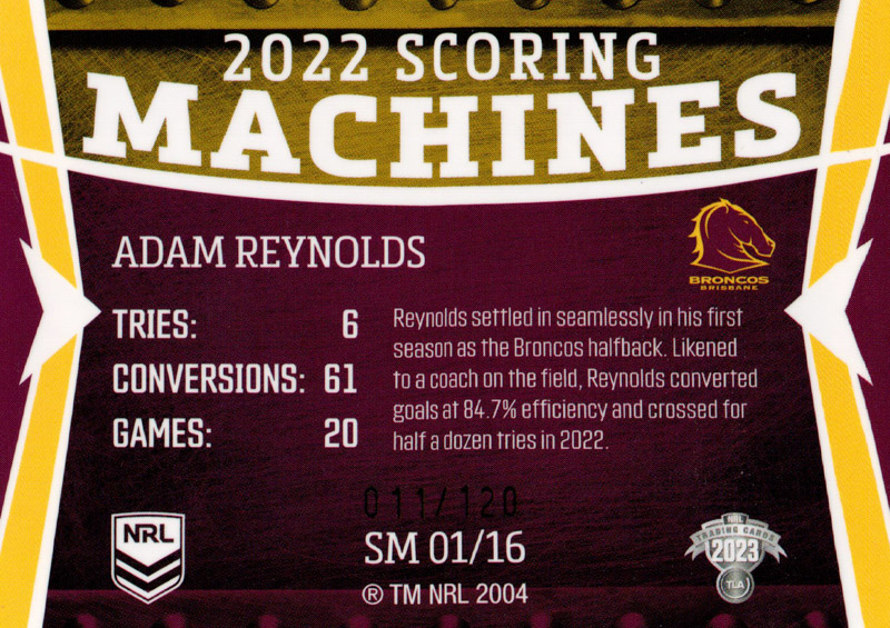 Adam Reynolds back