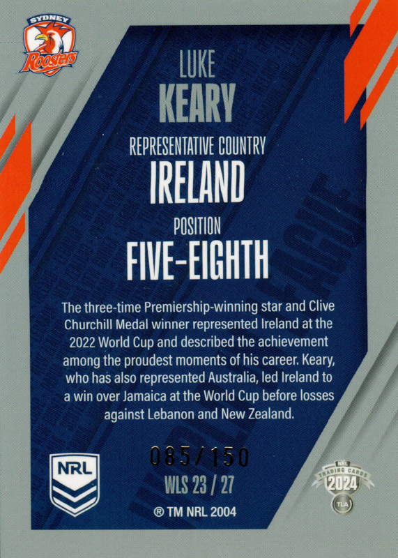 Luke Keary back