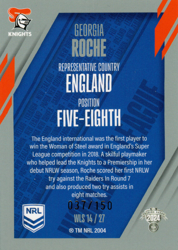 Georgia Roche back