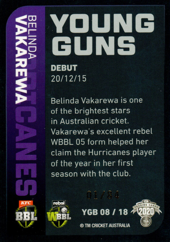 Belinda Vakarewa back