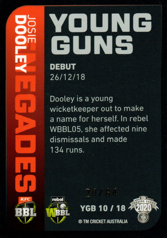 Josie Dooley back